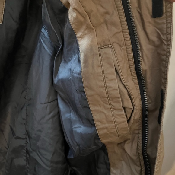 Brown Utility Jacket for Men (M) - Picture 5 of 8
